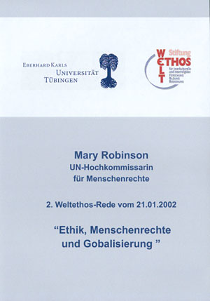 Mary Robinson<br>Ethik, Menschenrechte und Globalisierung (DVD)