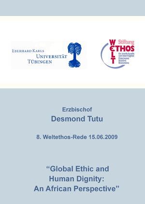 Desmond Tutu:<br>Weltethos u. Menschenwürde: Eine afrik. Perspektive (2 DVDs)